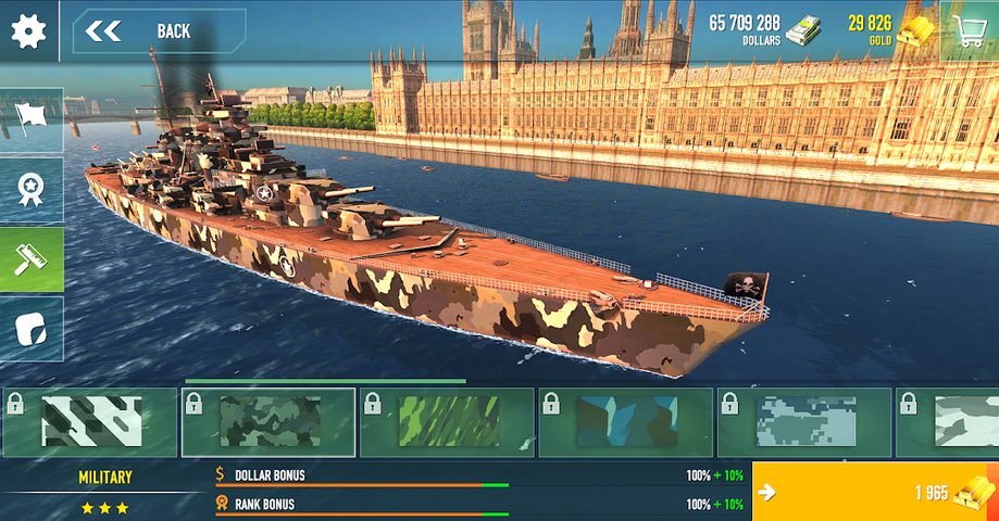 Captura 13: Batalla de buques de guerra: Combate naval en línea