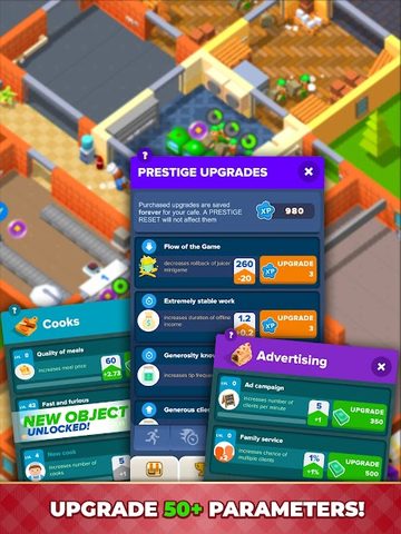 Captura 9: Imperio de Comida Rápida - Café Inactivo