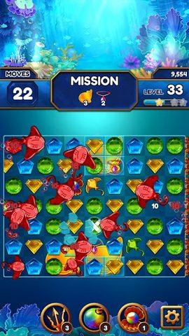 Screenshot 2: Under the Deep Sea: Match 3
