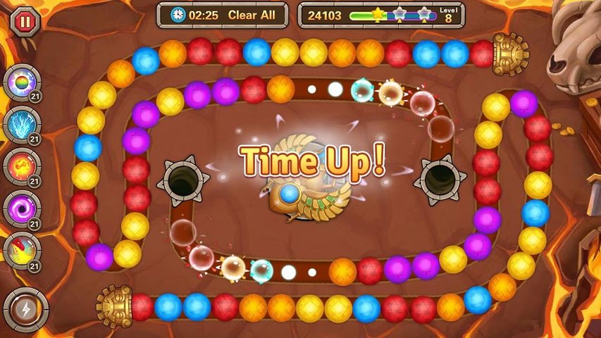 Screenshot 4: Jungle Marble Blast