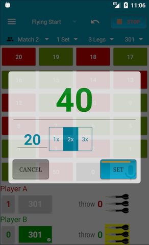 Screenshot 8: Darts Scorecard