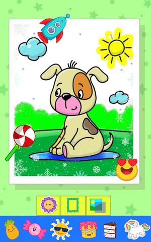 Screenshot 5: Coloring book for kids - Doodle, Color & Draw Game