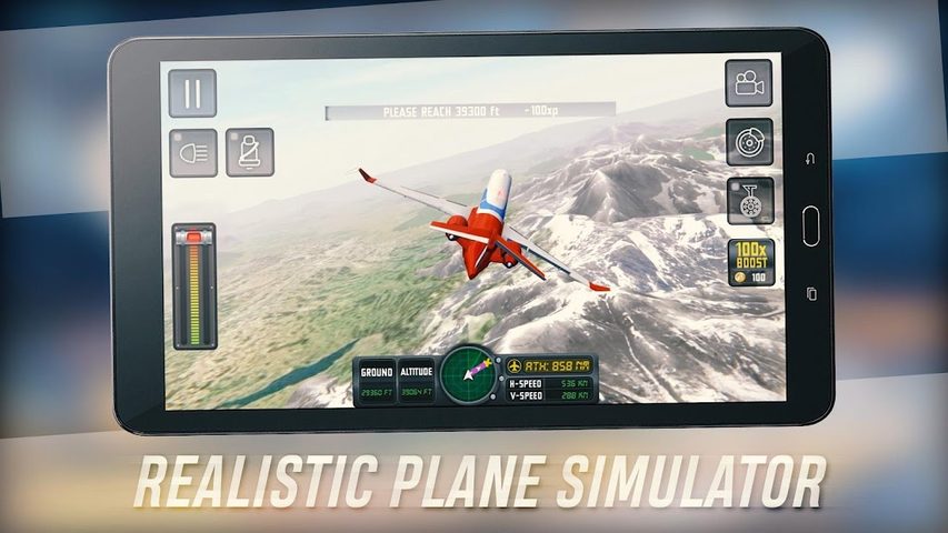 Captura 2: Simulador de Vuelo 2018