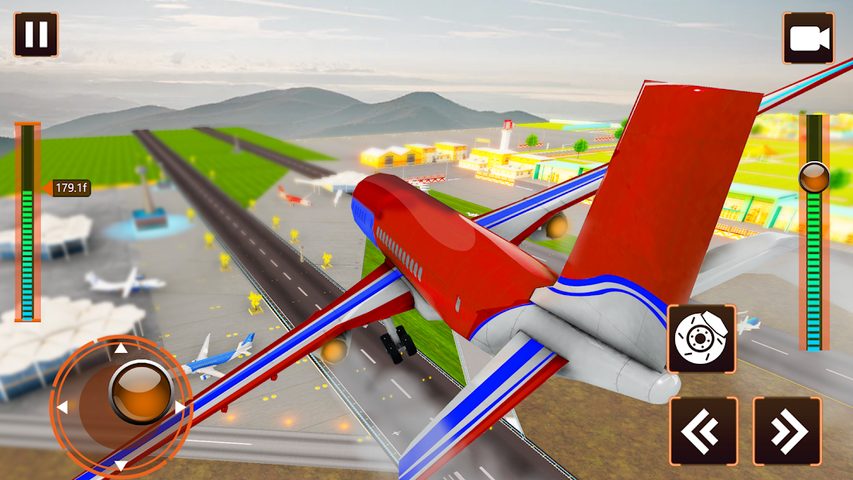 Captura 5: Simulador de Vuelo de Piloto de Avión