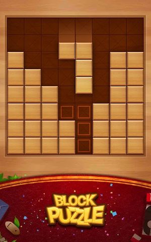 Captura 17: Juego de Puzzle con Bloques de Madera