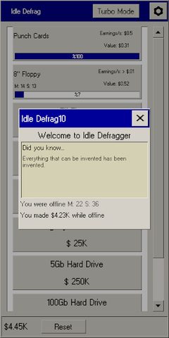 Captura 7: Idle Defrag