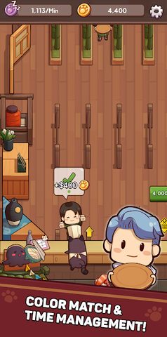 Screenshot 2: Food It - cats idle empire