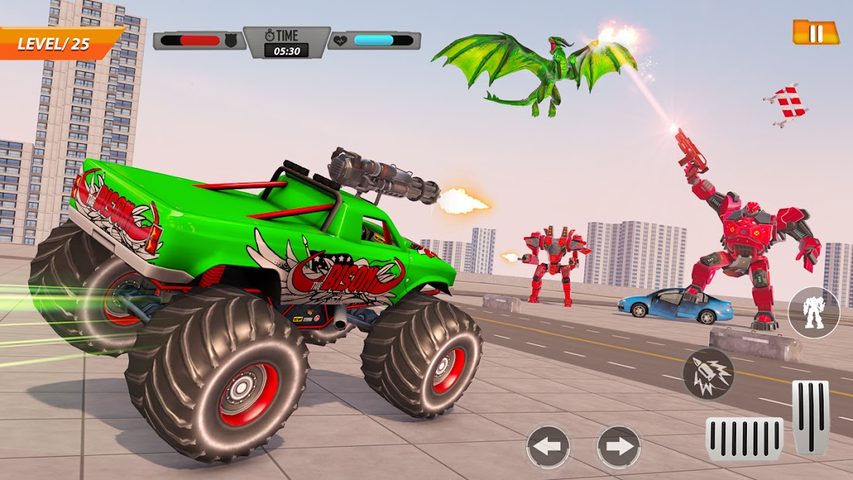 Screenshot 17: Monster Truck Robot Car Game