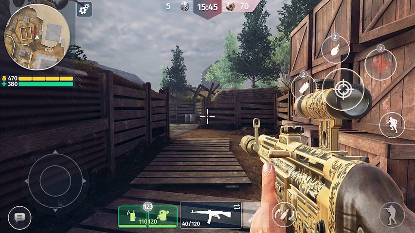 Captura 9: Segunda Guerra Mundial: Shooter de Combate