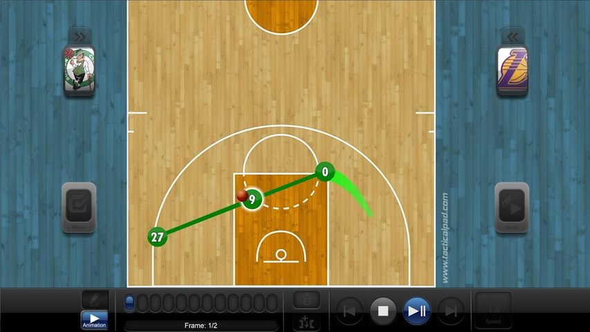 Screenshot 6: TacticalPad Basketball