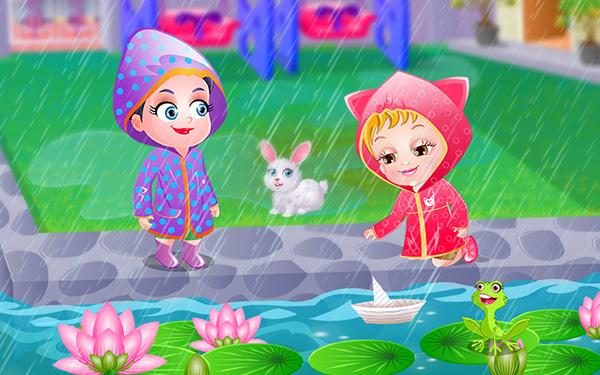 Captura 1: Aventura bajo la primera lluvia
