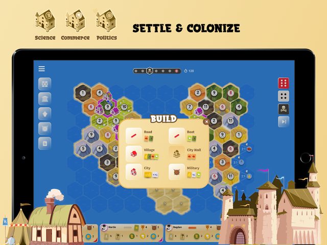 Screenshot 11: Landover - A Hex-Board Strategy Game
