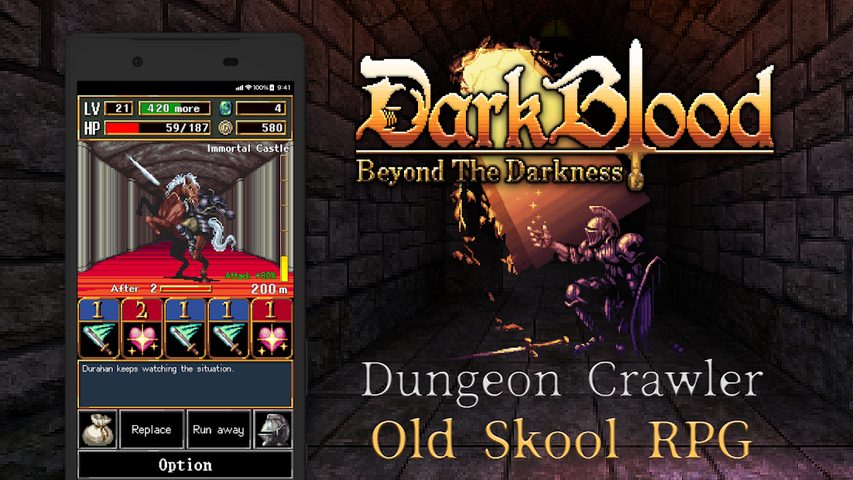 Screenshot 1: DarkBlood -Beyond the Darkness-