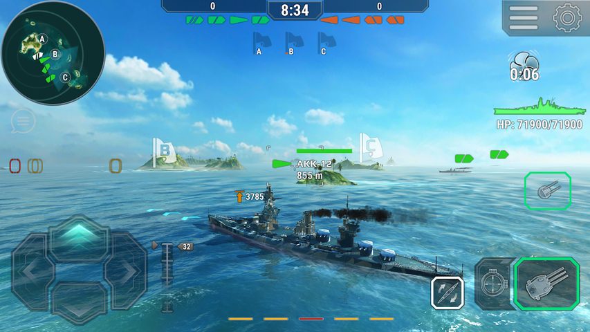 Captura 5: Universo de Guerra Naval