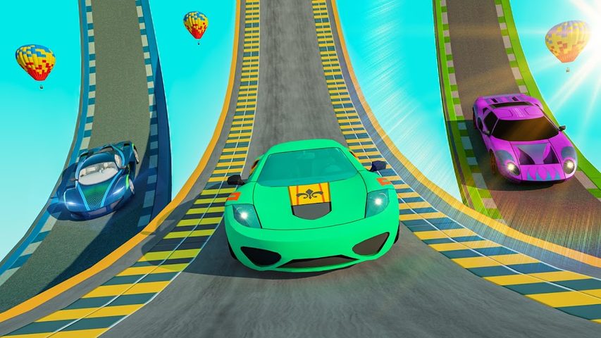 Screenshot 15: Superhero Car: Mega Ramp Games