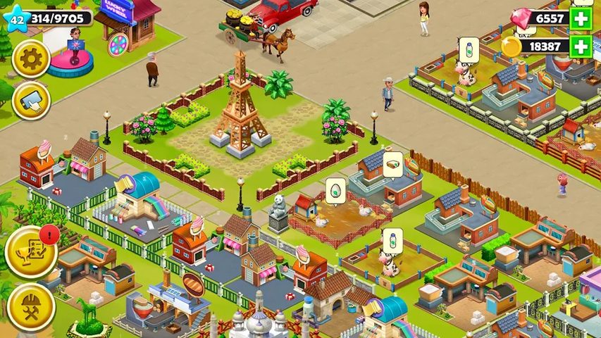 Captura 23: Supermercado de la ciudad: Gestión de la granja