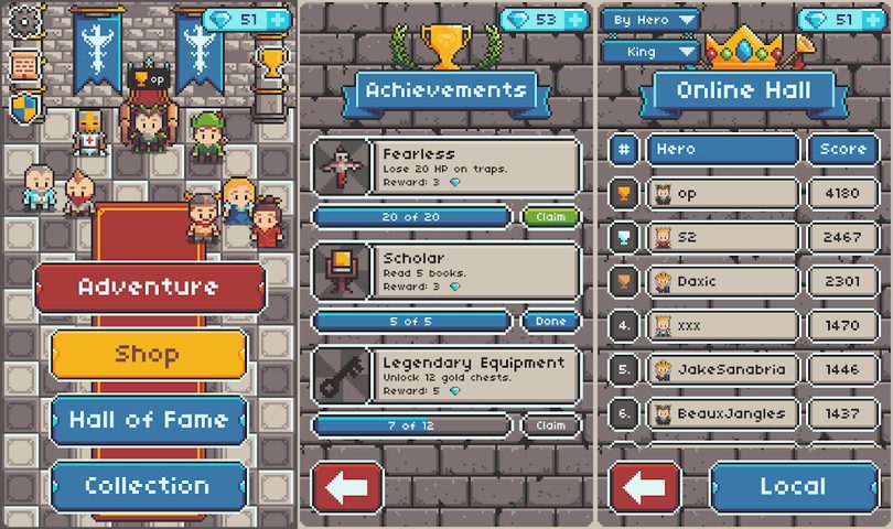Captura 6: Eternis Heroes: Roguelike RPG