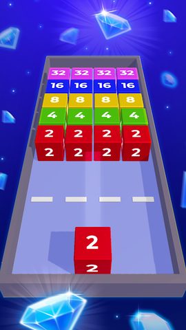 Скриншот 22: Chain Cube 2048: 3D Слияние