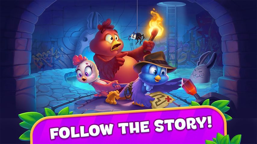 Screenshot 4: Brave Birds: Match 3 Puzzle