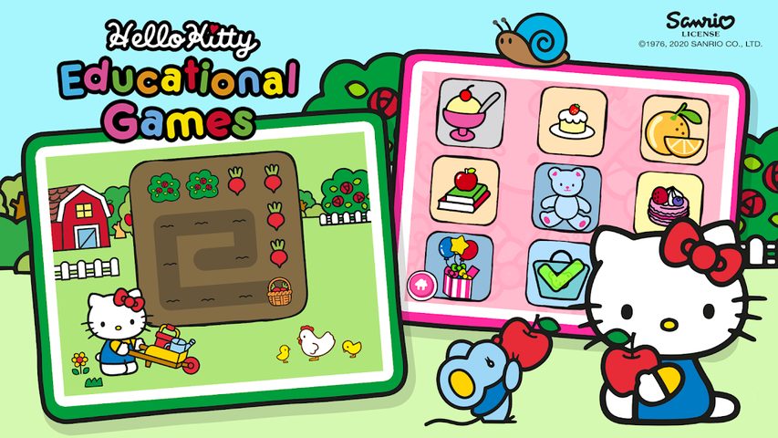 Captura 1: Hello Kitty. Juegos Educativos