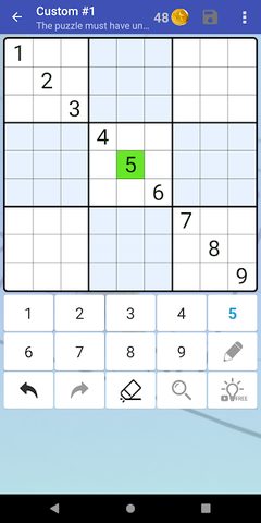 Captura 4: Juego clásico de rompecabezas Sudoku
