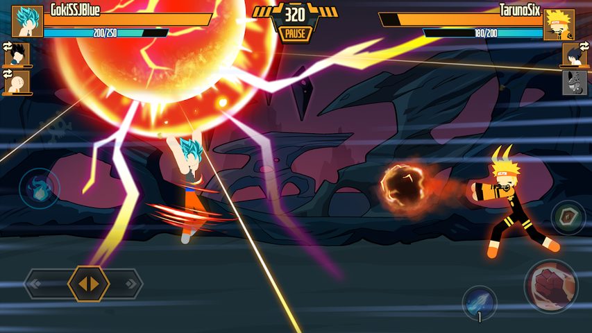 Screenshot 3: Stickman Dragon Fight - Super