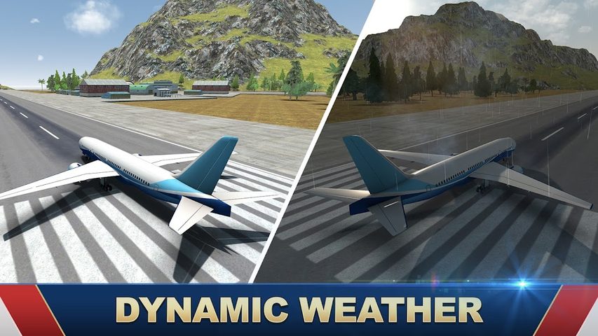 Captura 9: Simulación de Vuelo de Aviones Jumbo