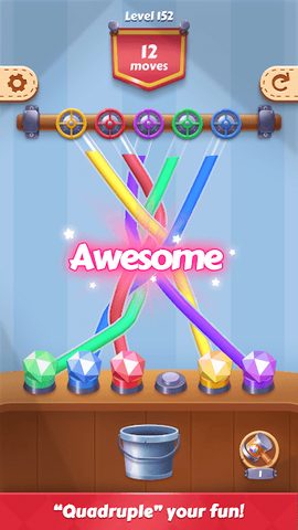 Screenshot 3: Tangle Fun 3D- Untie all knots