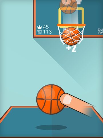 Captura 7: Baloncesto FRVR - Tiro de dunk