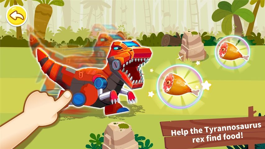 Captura 2: Aventura de Cuidado de Dinosaurios
