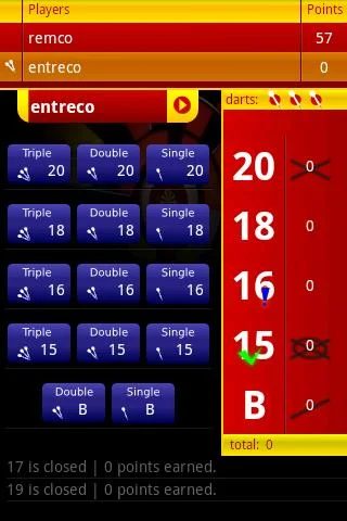 Screenshot 8: Darts ScoreCard - OLD
