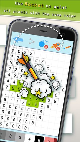Captura 14: Juego de coloreado de arte pixel