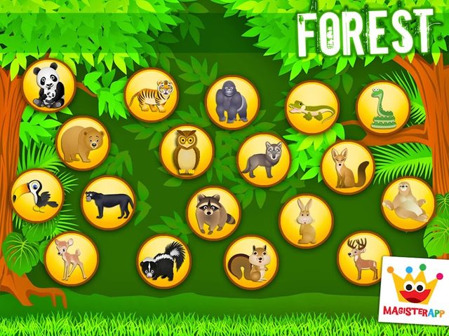Screenshot 7: Forest - Kids Coloring Puzzles