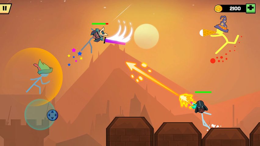 Captura 5: Stickman: Batalla de Guerreros de las Sombras