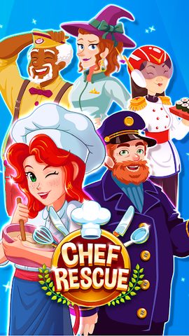 Screenshot 1: Chef Rescue: Restaurant Tycoon