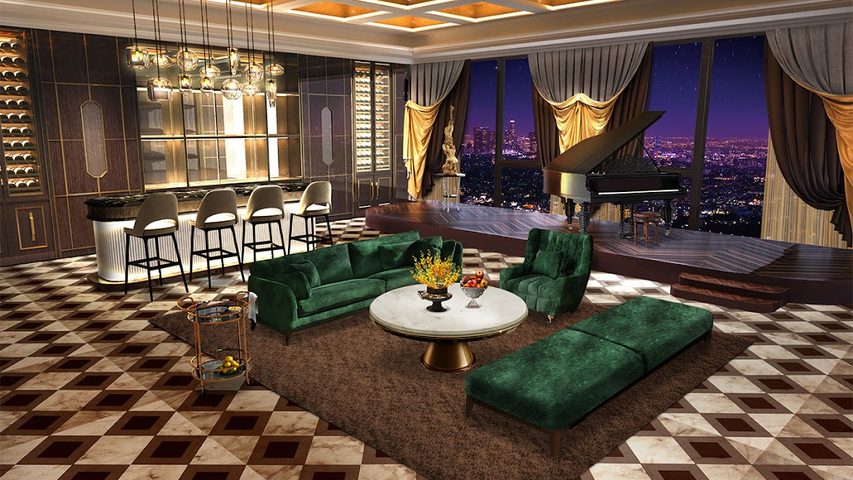 Captura 8: Diseño de casa lujoso