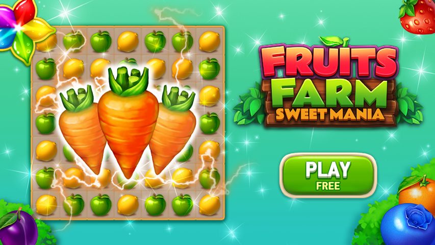 Screenshot 2: Fruits Farm: Sweet Mania