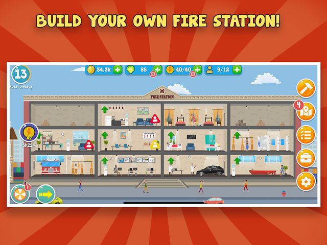 Screenshot 5: Fire Inc: Classic fire station tycoon builder game