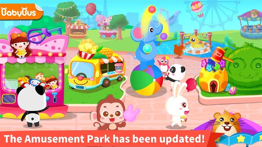 Screenshot 1: Baby Panda's Carnival