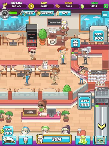 Captura 17: Imperio de café: Conviértase en un magnate de baristas