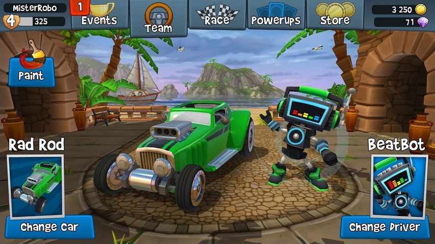Screenshot 3: Beach Buggy Racing 2