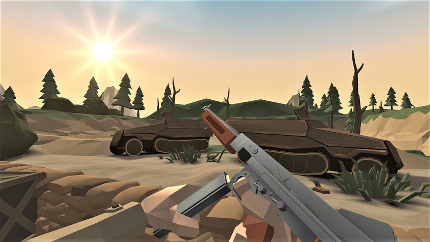 Screenshot 3: World War Polygon: WW2 shooter