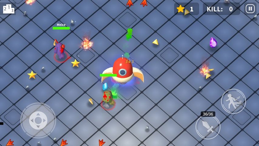 Screenshot 2: Among us Zombie 2021 .io
