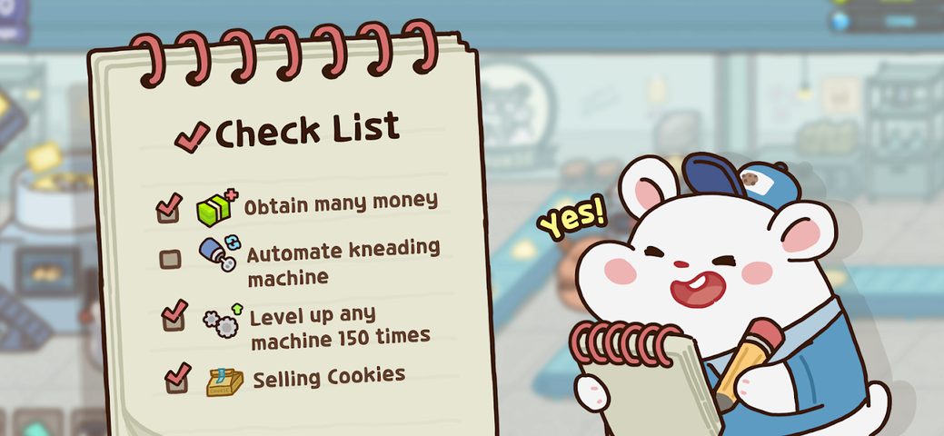 Screenshot 3: Hamster Cookie Factory