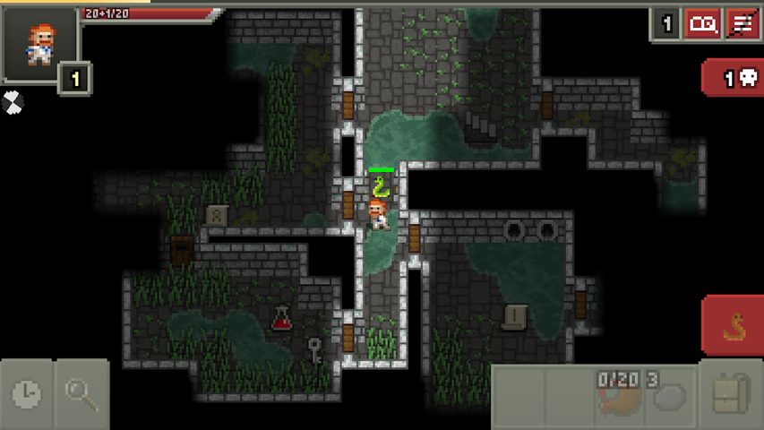 Screenshot 1: Shattered Pixel Dungeon
