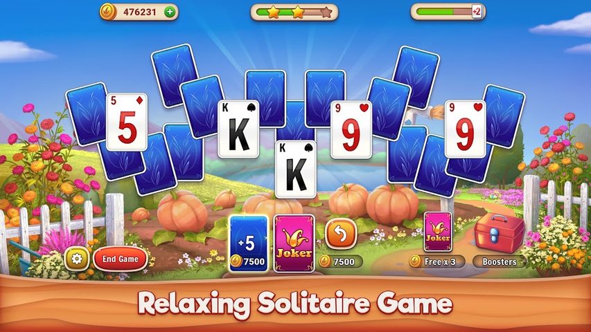 Screenshot 1: Solitaire Farm: Harvest Season