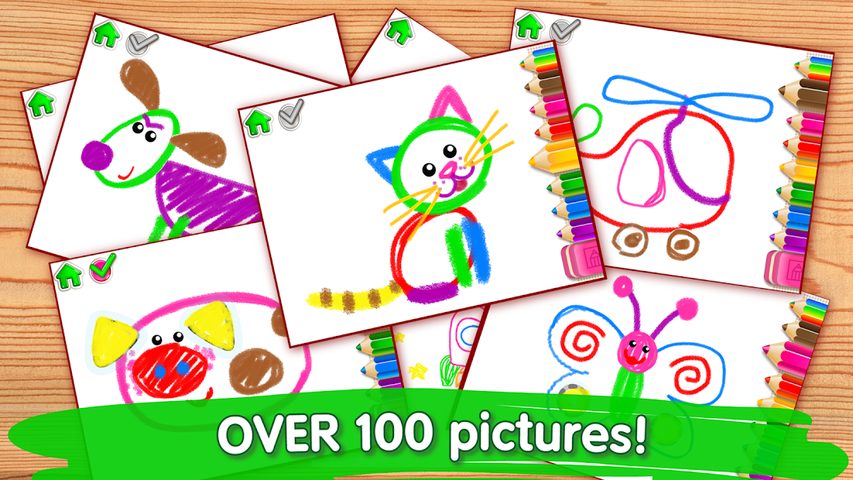 Screenshot 5: Bini Drawing for Kids! Learning Games for Toddlers