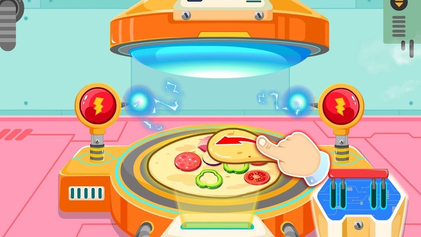 Screenshot 2: Little Panda's Space Kitchen