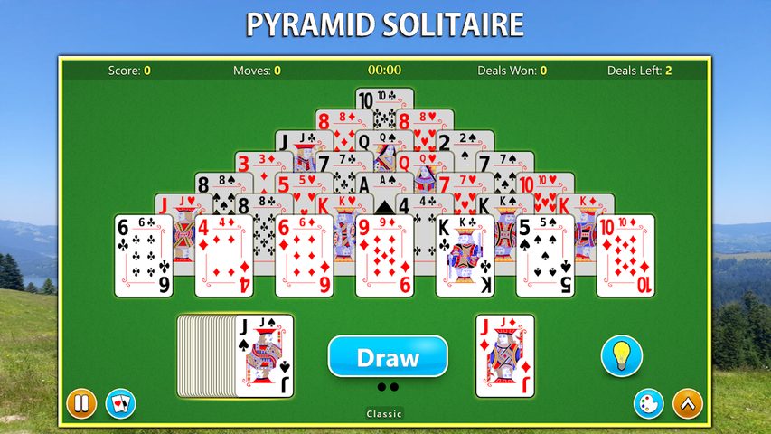 Captura 6: Juego de cartas "Pirámide"