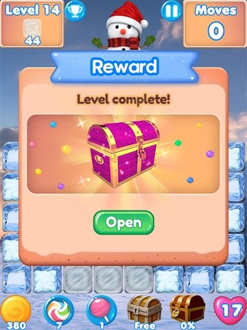 Screenshot 9: Snowman Swap - match 3 games and Christmas Games